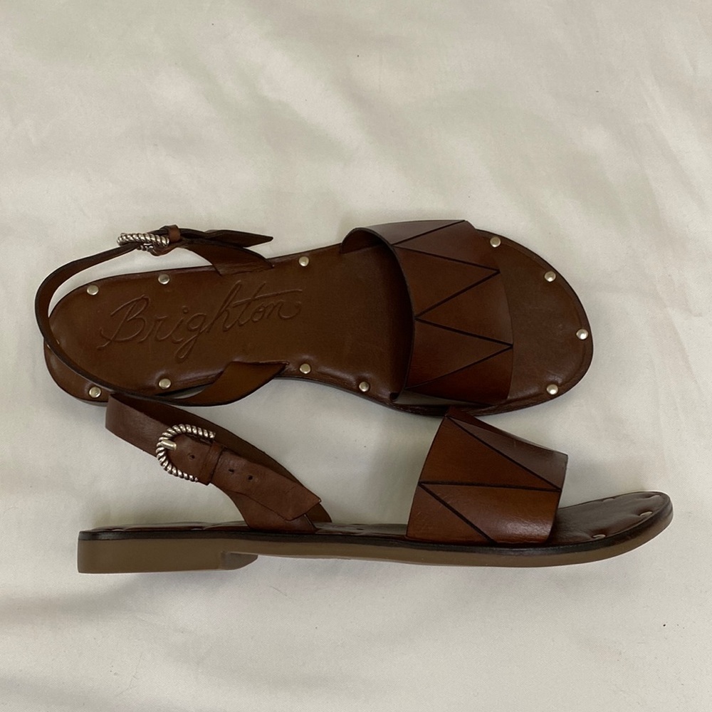 Brighton Asbury Vacchetta Sandals - Picture 8 of 11